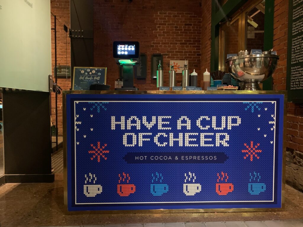 edible digital printing bella christies dessert station catering