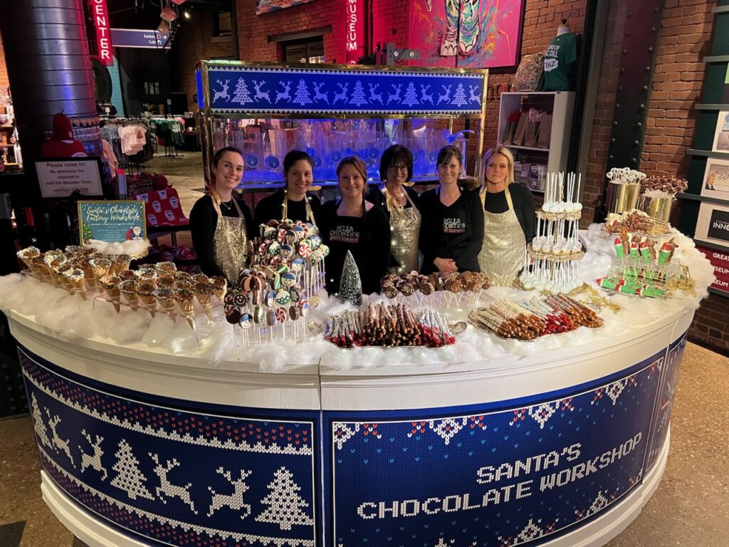 edible digital printing bella christies dessert station catering